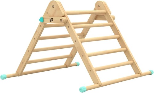 Indoor wooden climbing frame - wooden,
