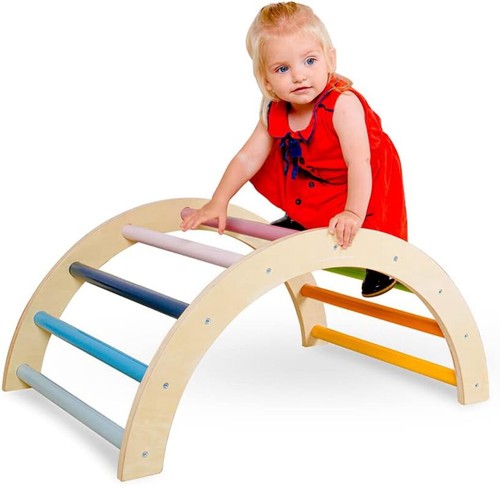 Wooden arched climbing - arched, frame